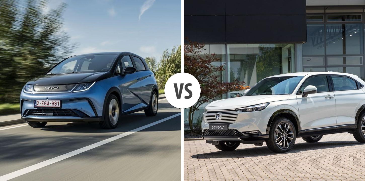 BYD Dolphin VS Honda HR V Autovergleich AUTOGOTT DE