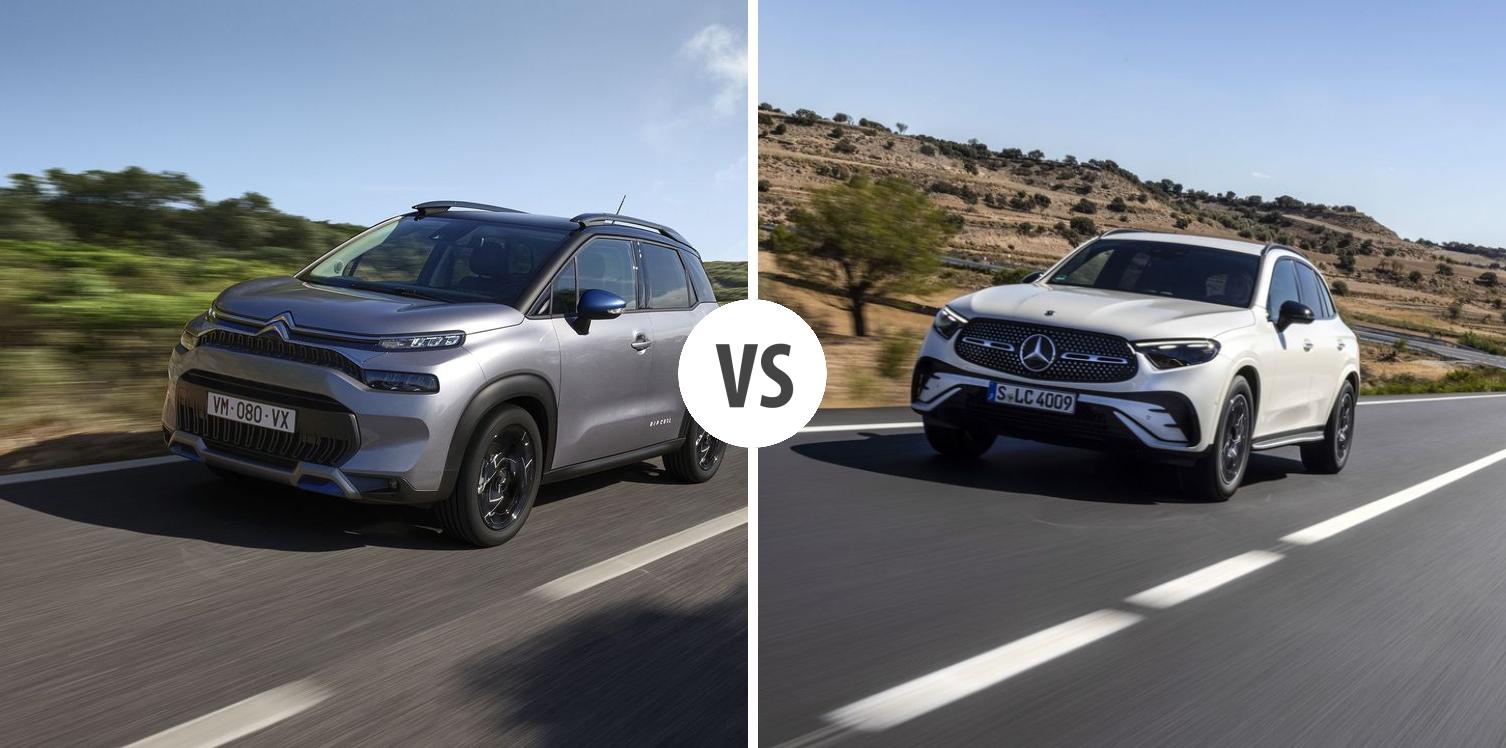 Citro N C Aircross Vs Mercedes Glc Autovergleich Autogott De