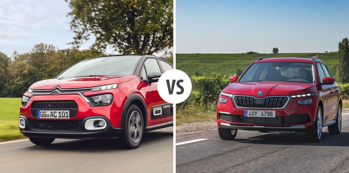 Citroën C3 VS Skoda Kamiq Autovergleich AUTOGOTT DE