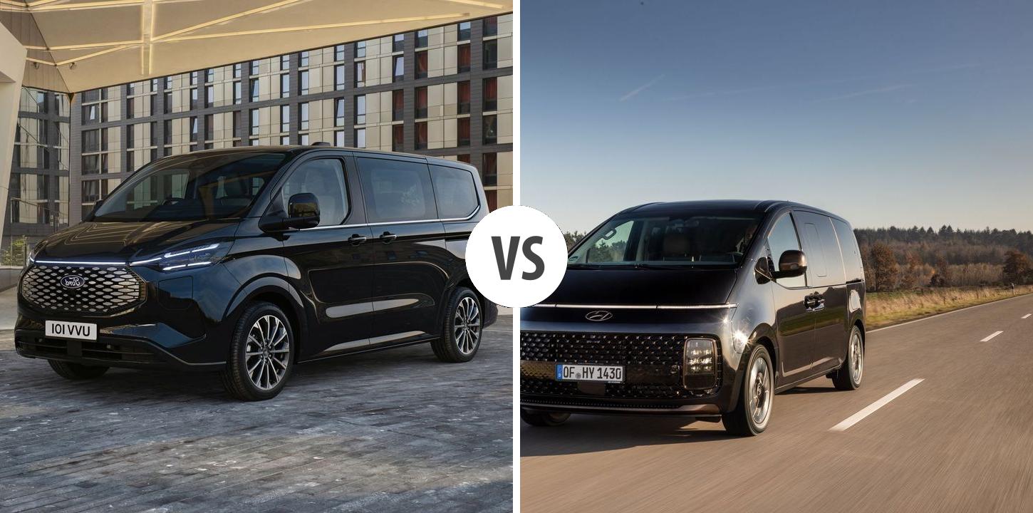 Ford E Tourneo Custom VS Hyundai Staria Autovergleich AUTOGOTT DE