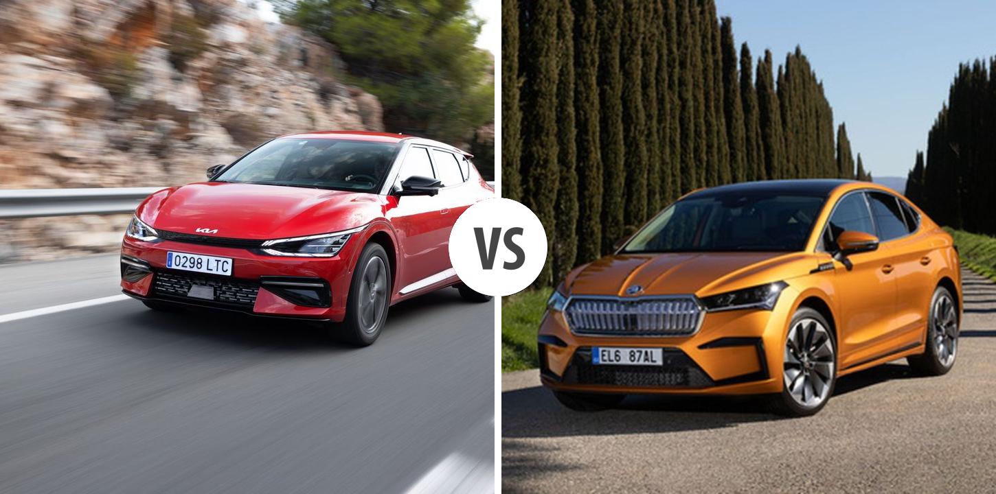 KIA EV6 VS Skoda ENYAQ Coupé iV Autovergleich AUTOGOTT DE