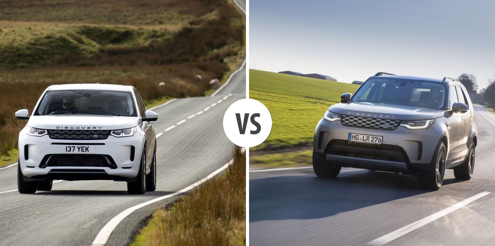 Land Rover Discovery Sport VS Land Rover Discovery Autovergleich