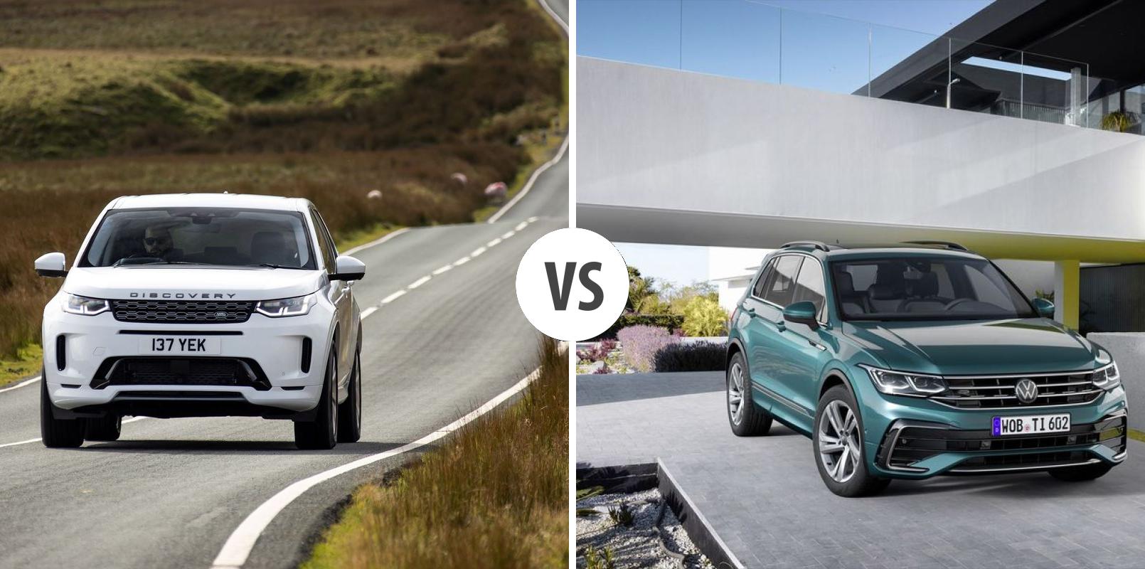 Land Rover Discovery Sport Vs Volkswagen Tiguan Autovergleich Autogott De