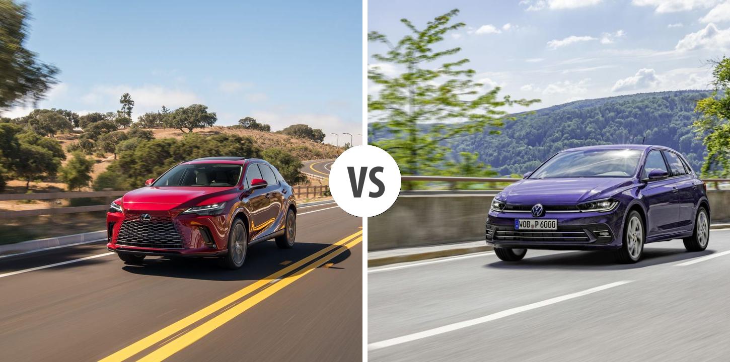 Lexus Rx Vs Volkswagen Polo Autovergleich Autogott De