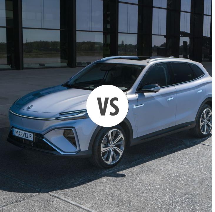 MG Marvel R VS Audi A6 E Tron Avant Autovergleich AUTOGOTT DE