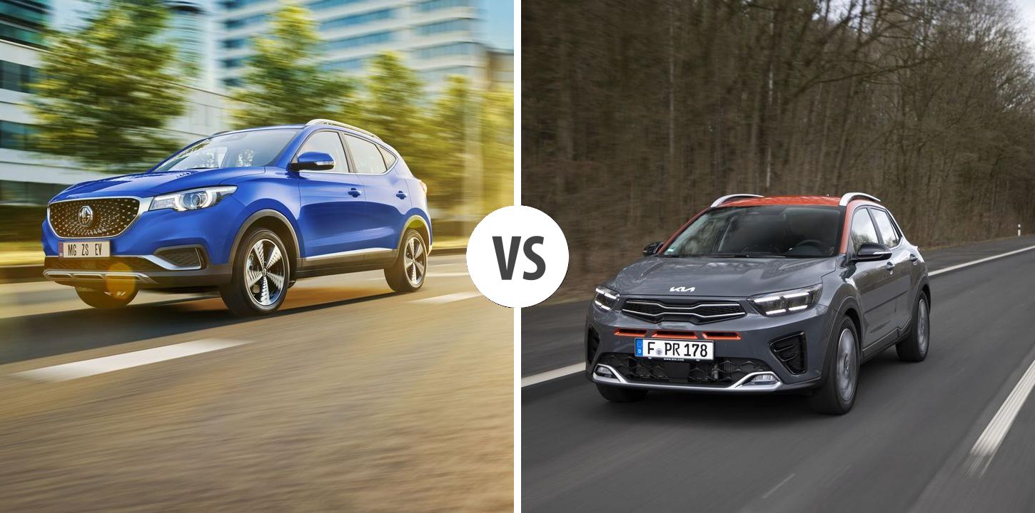 MG ZS VS KIA Stonic Autovergleich AUTOGOTT DE