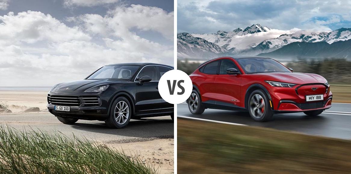 Porsche Cayenne VS Ford Mustang Mach E Autovergleich AUTOGOTT DE