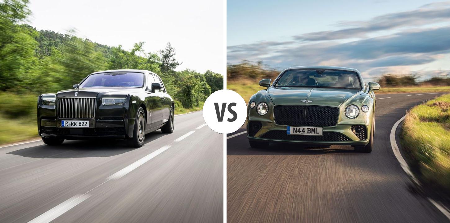 Rolls Royce Phantom VS Bentley Continental GT Autovergleich AUTOGOTT DE