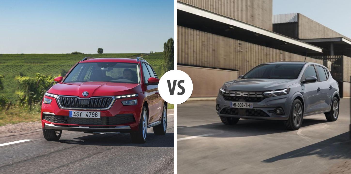 Skoda Kamiq Vs Dacia Sandero Autovergleich Autogott De