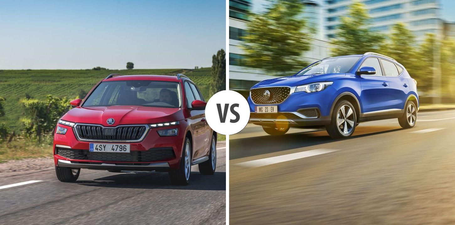 Skoda Kamiq Vs Mg Zs Autovergleich Autogott De