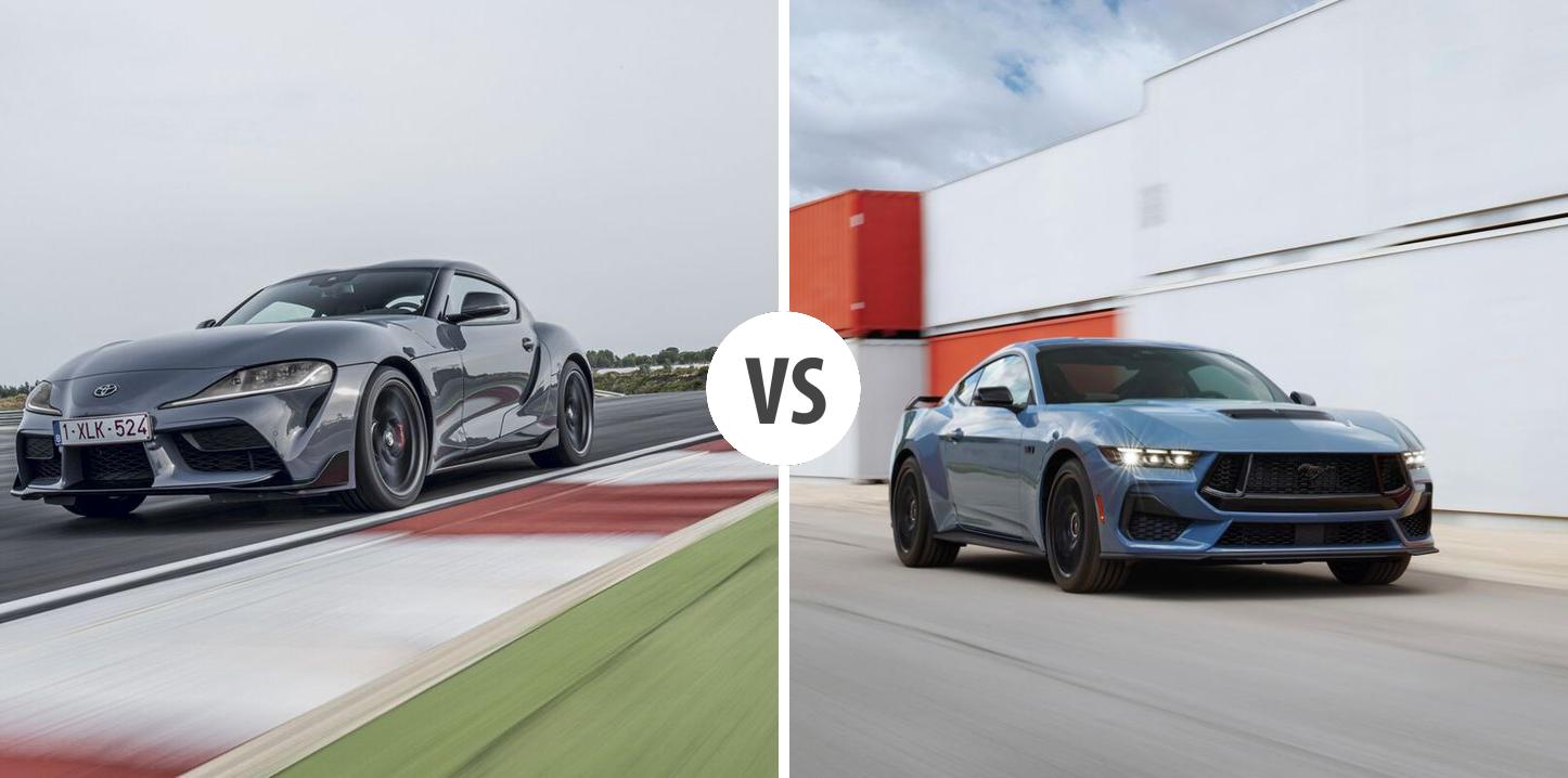 Toyota GR Supra VS Ford Mustang Fastback Autovergleich AUTOGOTT DE