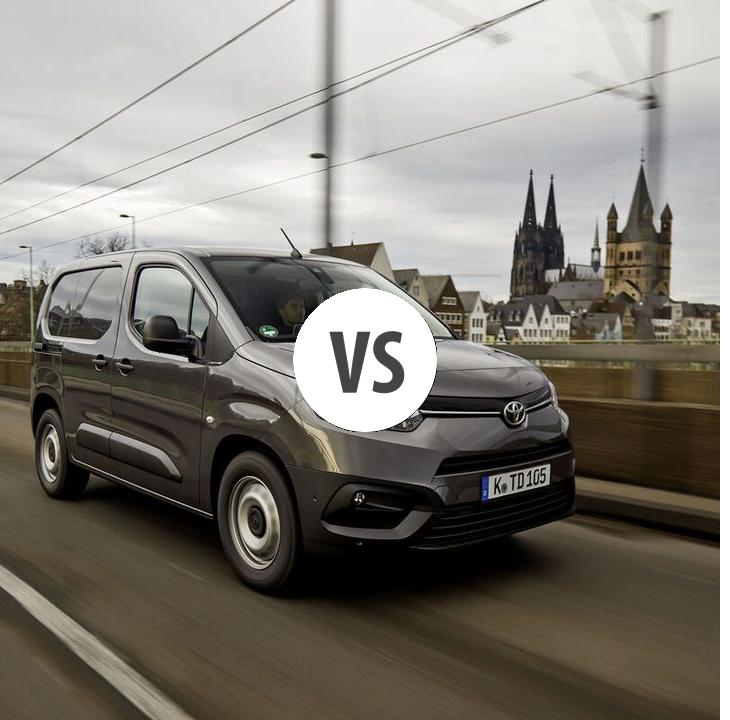 Toyota Proace City Verso L1 Elektro VS Elaris Jaco Autovergleich