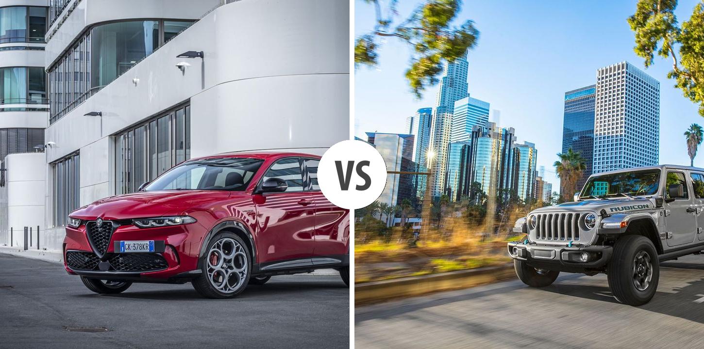 Alfa Romeo Tonale VS Jeep Wrangler Autovergleich | AUTOGOTT.DE