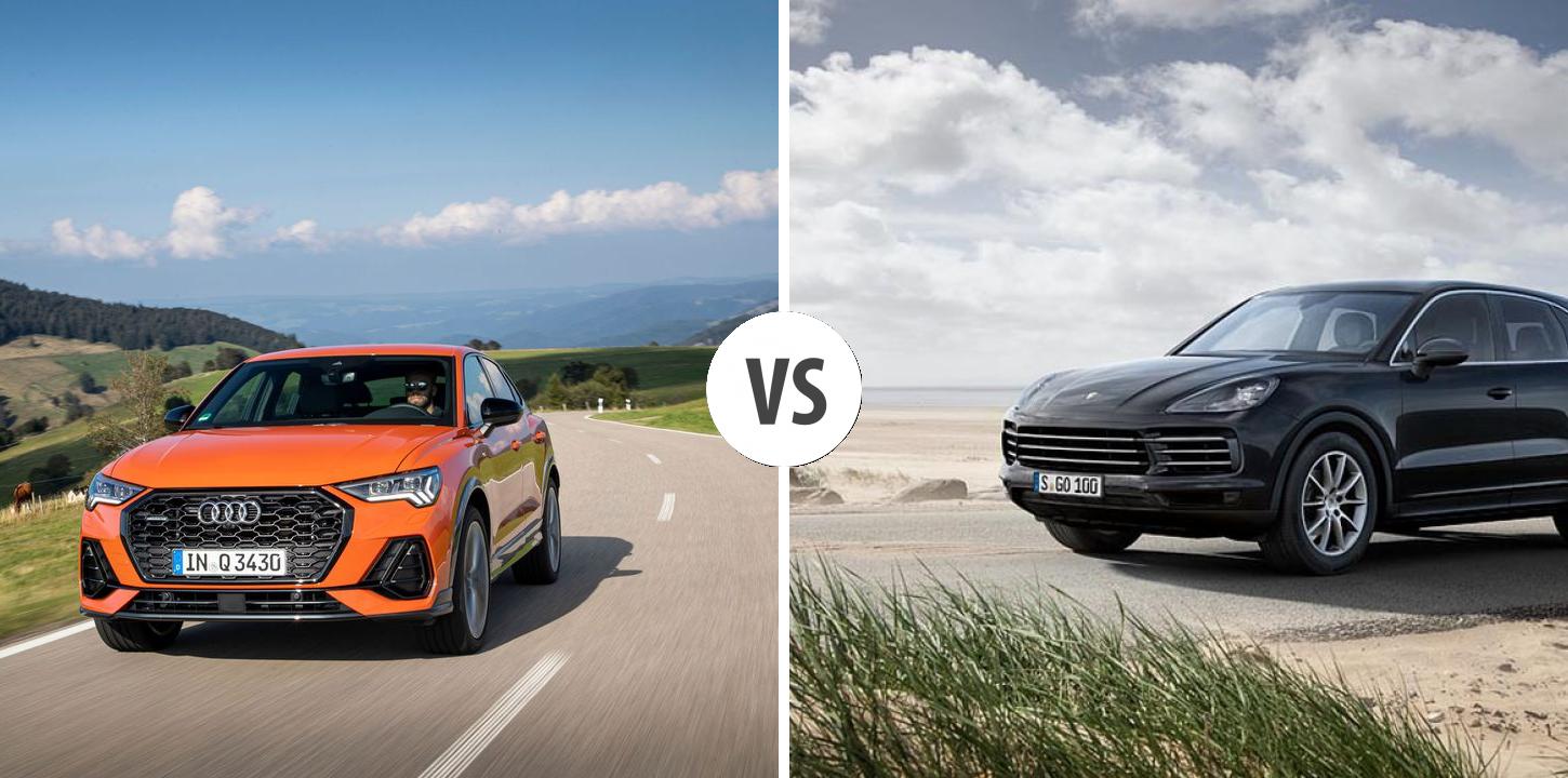 Audi Q Sportback Vs Porsche Cayenne Autovergleich Autogott De