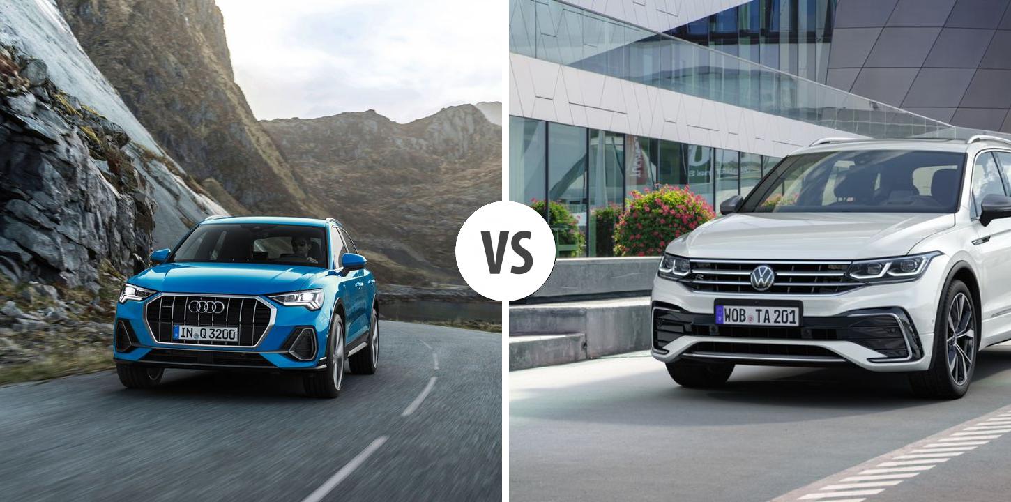 Audi Q3 VS Volkswagen Tiguan Allspace Autovergleich AUTOGOTT.DE