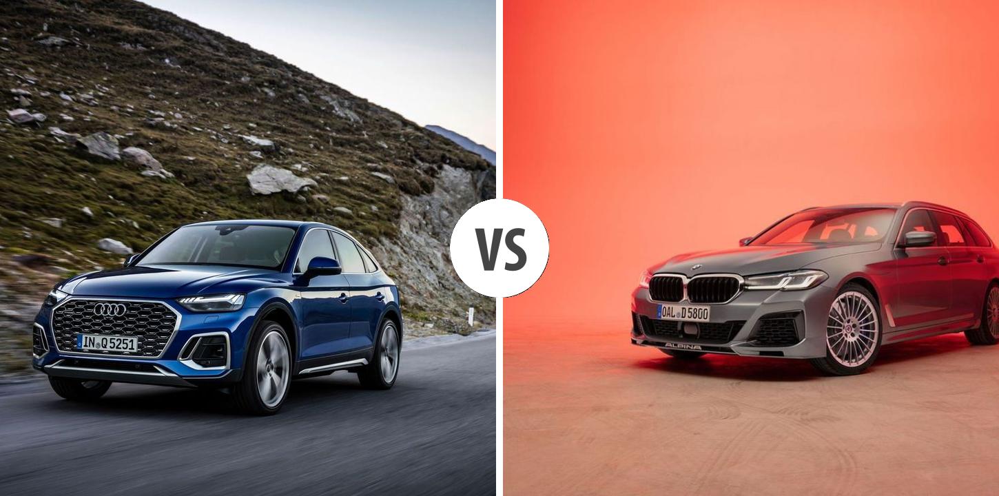 Audi Q5 Sportback Vs Alpina D5 S Touring Autovergleich 