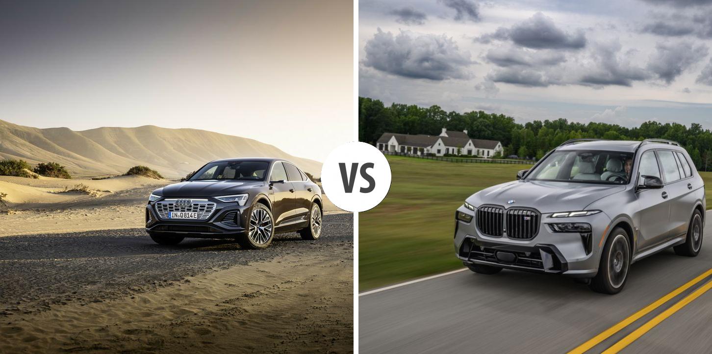 Audi Q8 E-tron Sportback VS BMW X7 Autovergleich | AUTOGOTT.DE