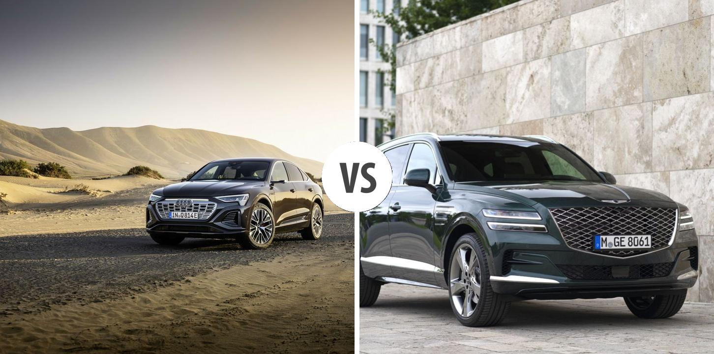 Audi Q8 etron Sportback VS Genesis GV80 Autovergleich AUTOGOTT.DE