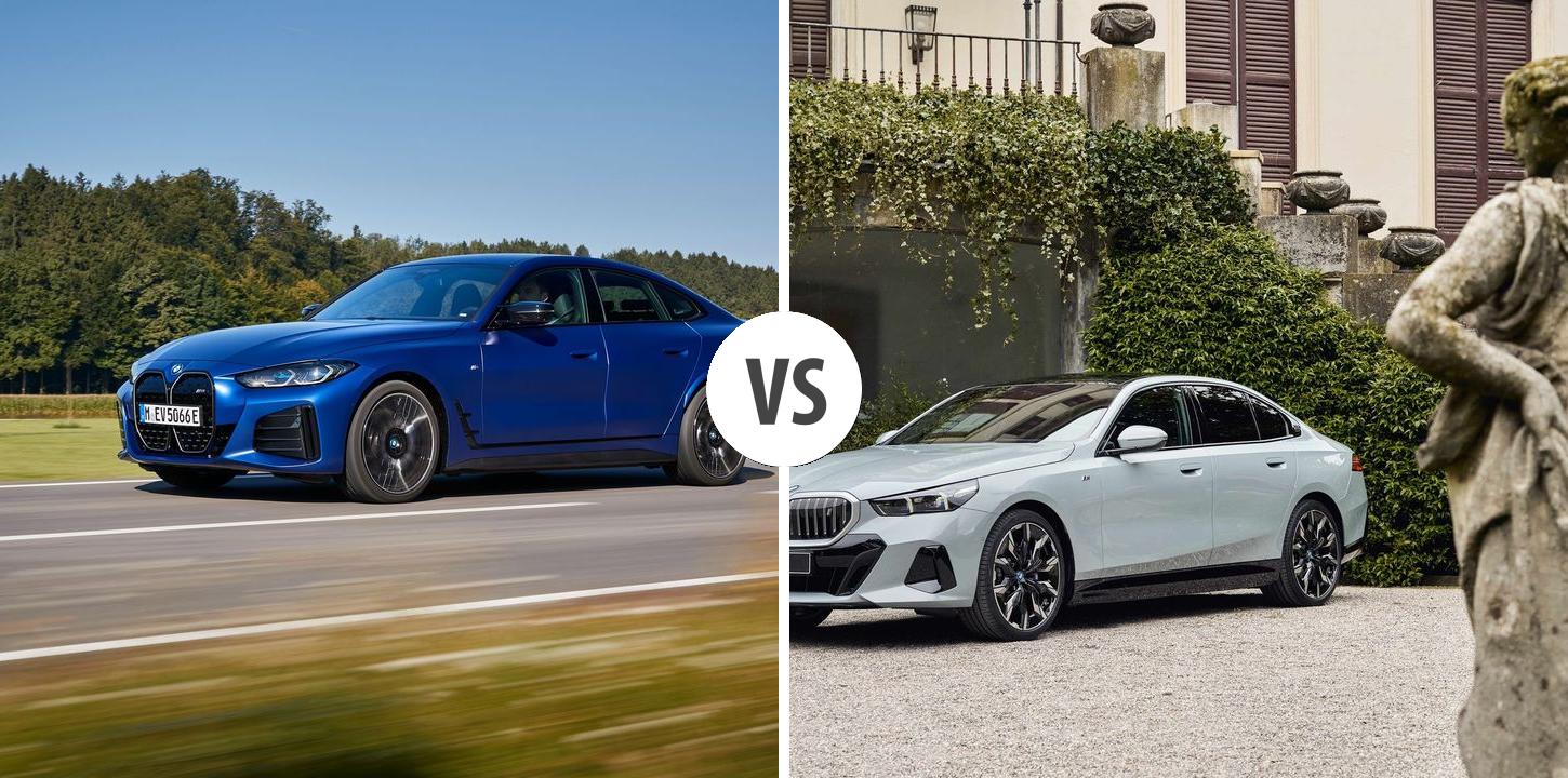 BMW i4 VS BMW i5 Autovergleich  AUTOGOTT.DE