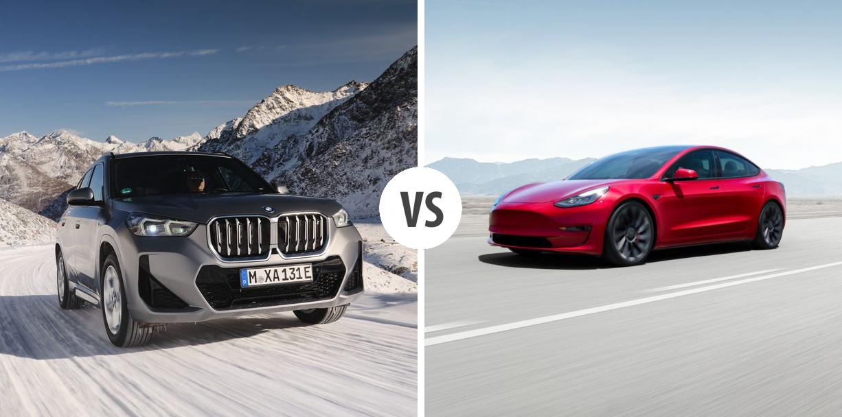 BMW IX1 VS TESLA Model 3 Autovergleich | AUTOGOTT.DE