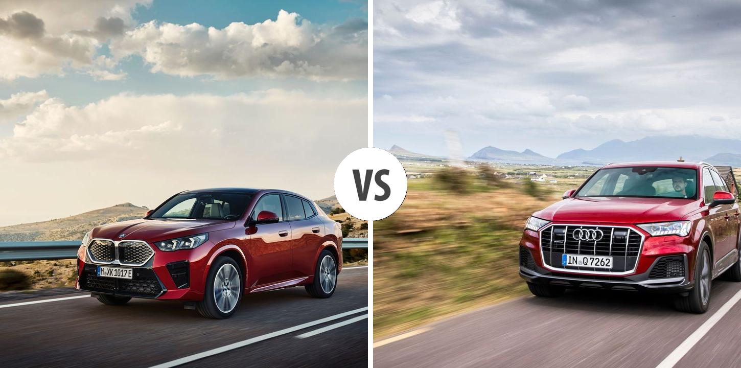 BMW iX2 VS Audi Q7 Autovergleich | AUTOGOTT.DE