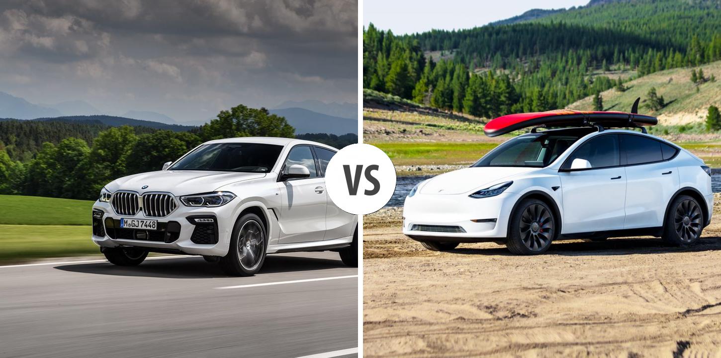 Bmw x6 vs tesla model outlet y