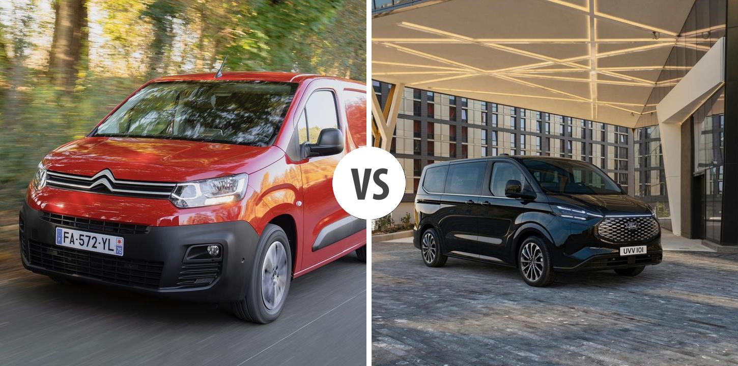 Citroën Berlingo Kastenwagen VS Ford Tourneo Custom Autovergleich ...