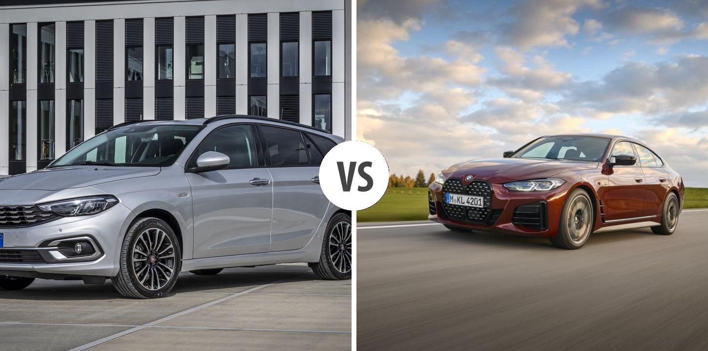 FIAT Tipo Kombi VS BMW 4er Gran Coupé Autovergleich | AUTOGOTT.DE