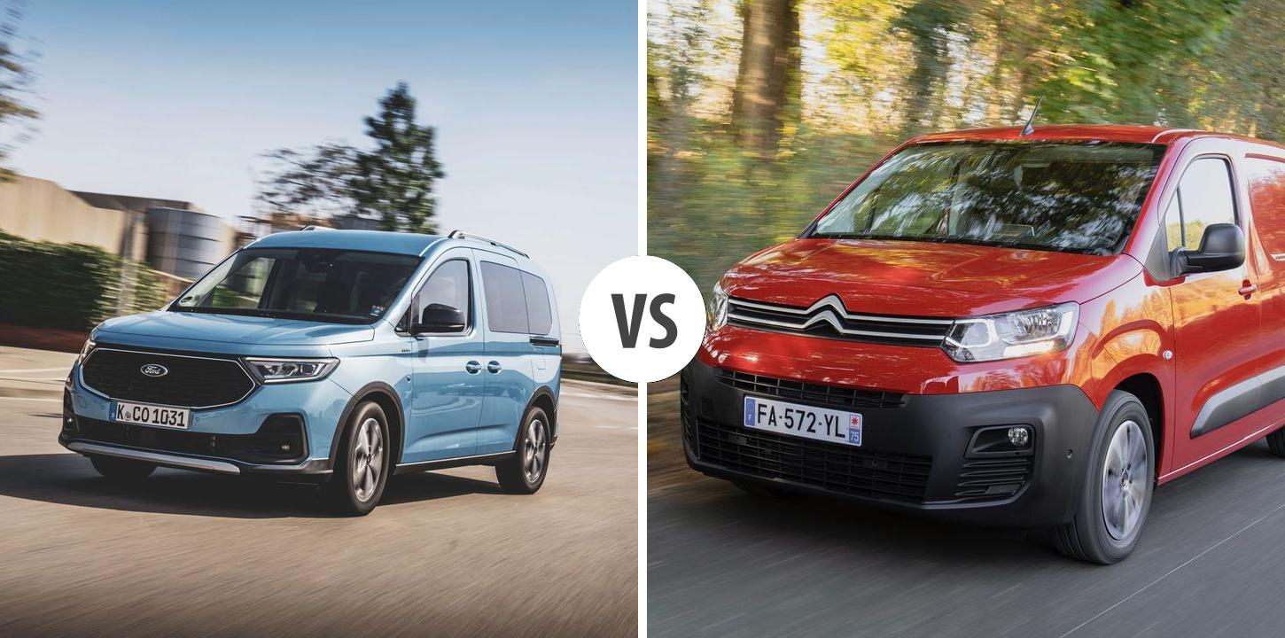 Ford Tourneo Connect VS Citroën Berlingo Kastenwagen Autovergleich ...