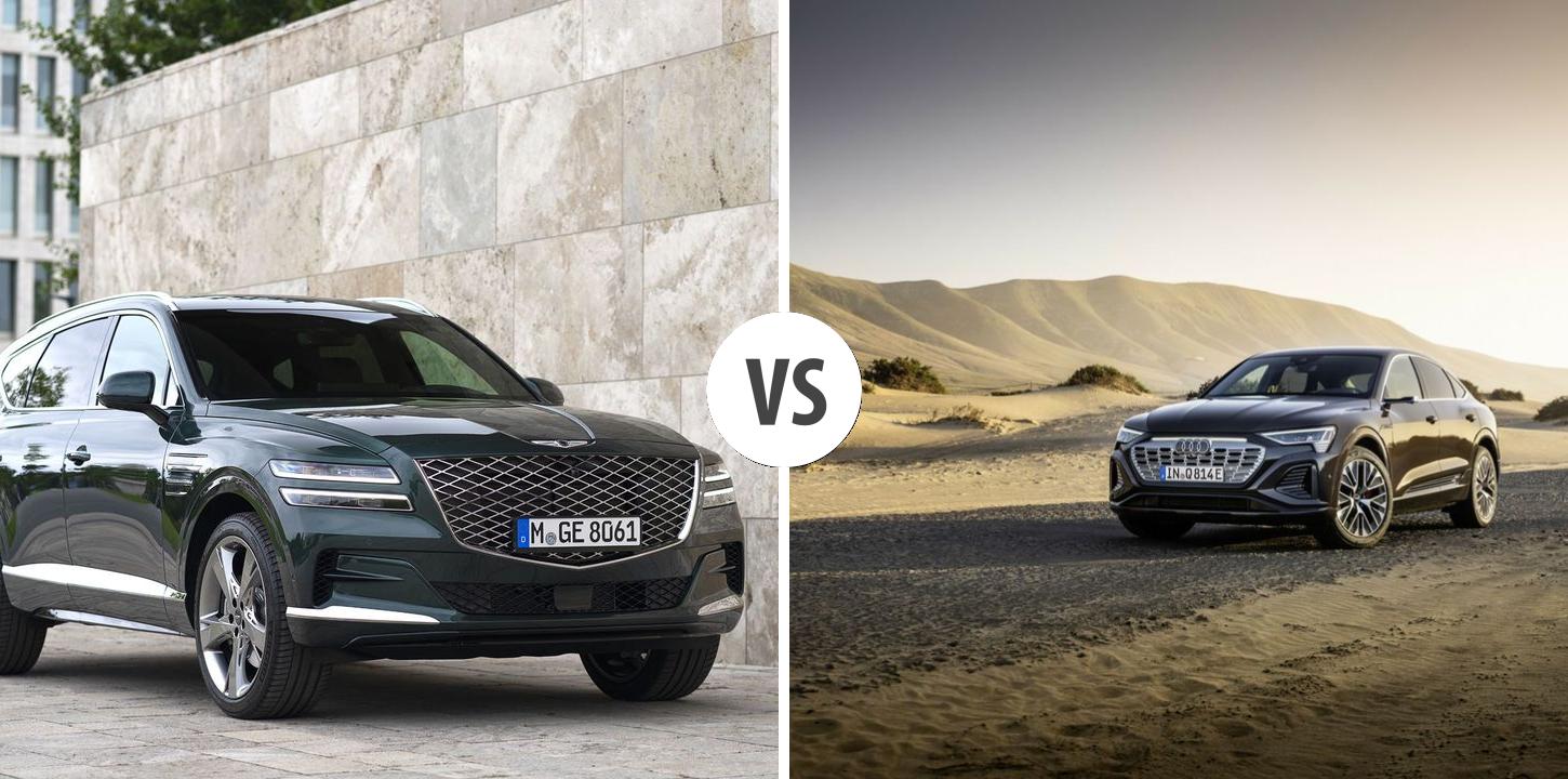 Genesis GV80 VS Audi Q8 etron Sportback Autovergleich AUTOGOTT.DE