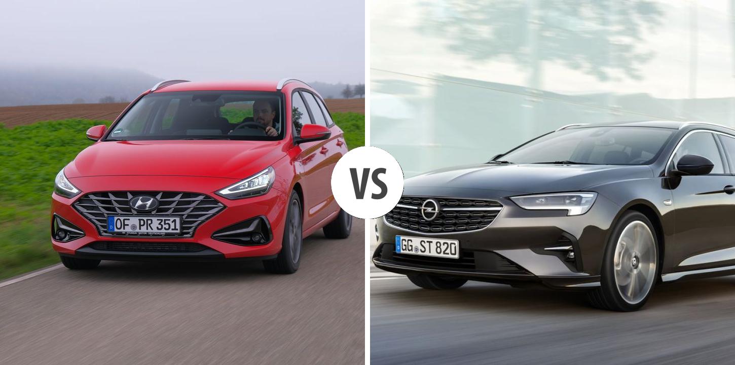 Hyundai I Kombi Vs Opel Insignia Sports Tourer Autovergleich Autogott De