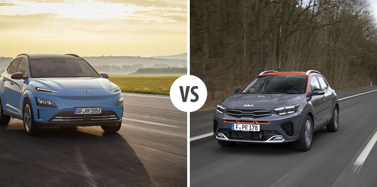 Hyundai Kona Elektro VS KIA Stonic Autovergleich | AUTOGOTT.DE