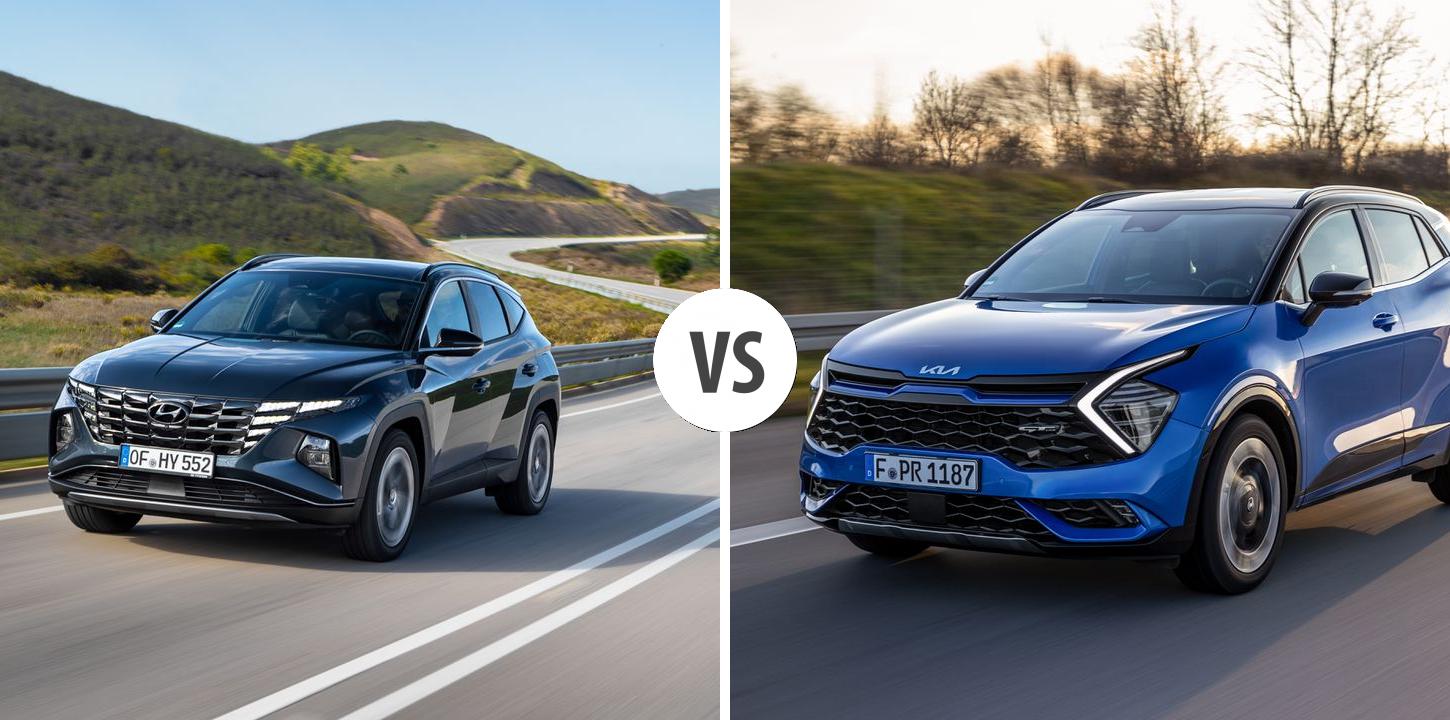 Hyundai Tucson VS KIA Sportage Autovergleich AUTOGOTT.DE