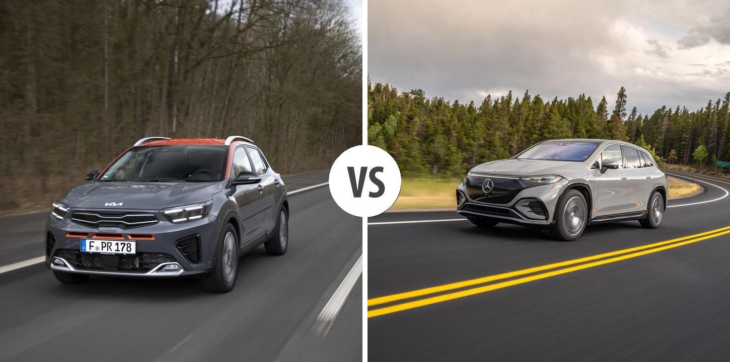 KIA Stonic VS Mercedes EQS SUV Autovergleich | AUTOGOTT.DE