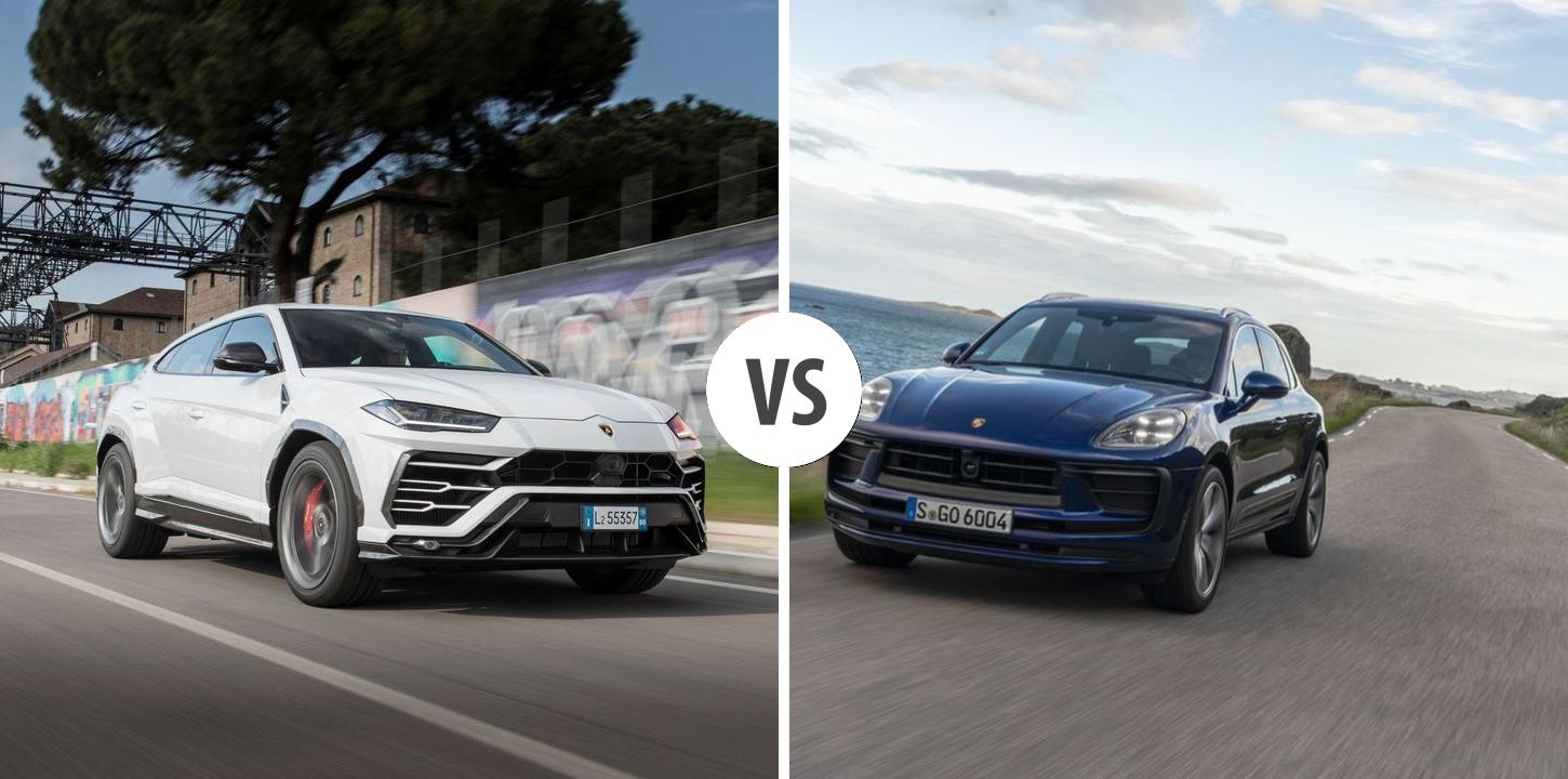 Lamborghini Urus VS Porsche Macan Autovergleich 