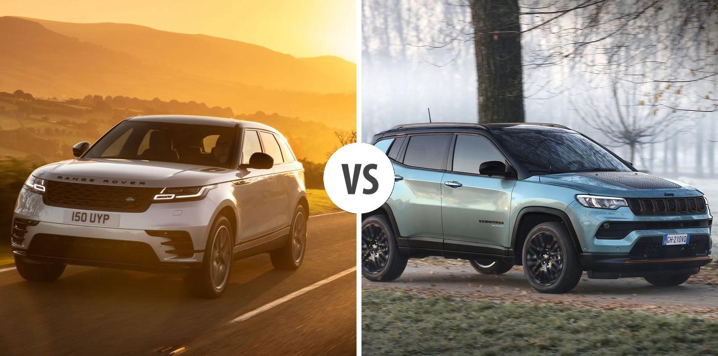 Land Rover Range Rover Velar Vs Jeep Compass Autovergleich Autogott De