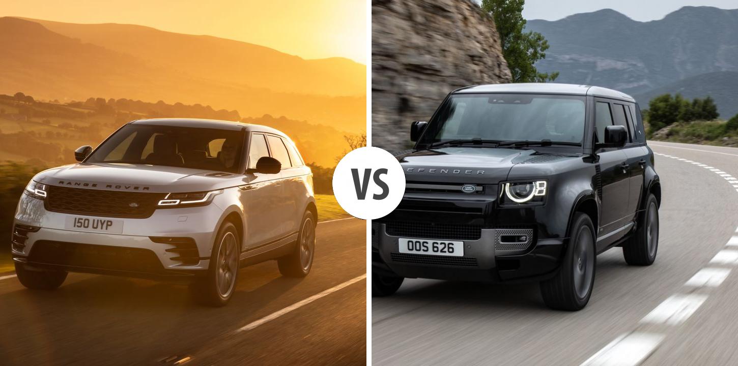 Land Rover Range Rover Velar VS Land Rover Defender Autovergleich ...