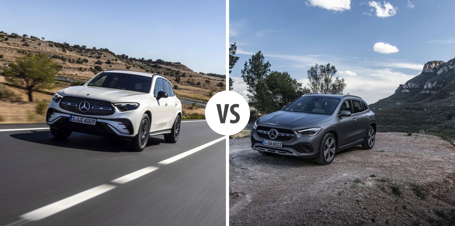 Mercedes GLC VS Mercedes GLA Autovergleich AUTOGOTT.DE