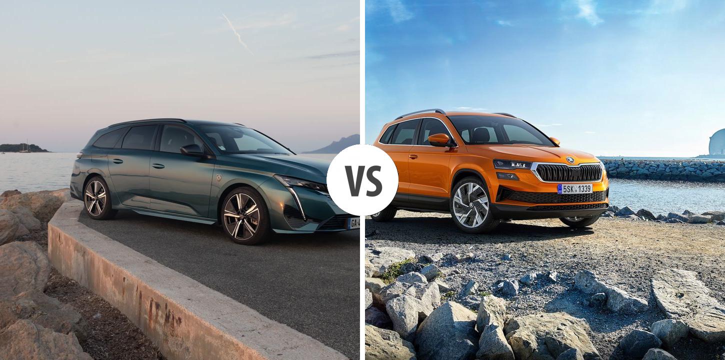 Peugeot Sw Vs Skoda Karoq Autovergleich Autogott De