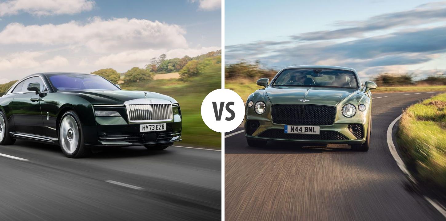 Rolls-Royce Spectre VS Bentley Continental GT Autovergleich | AUTOGOTT.DE