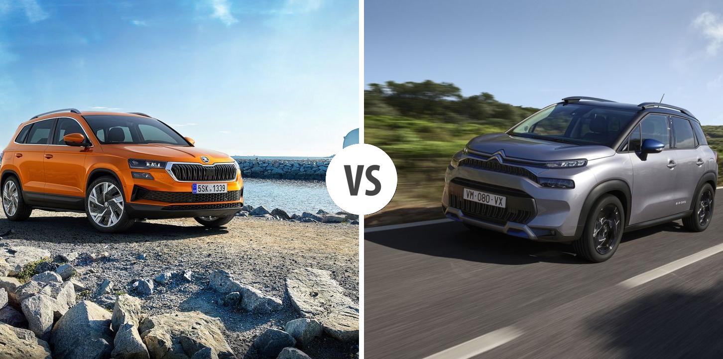 Skoda Karoq VS Citroën C3 Aircross Autovergleich | AUTOGOTT.DE