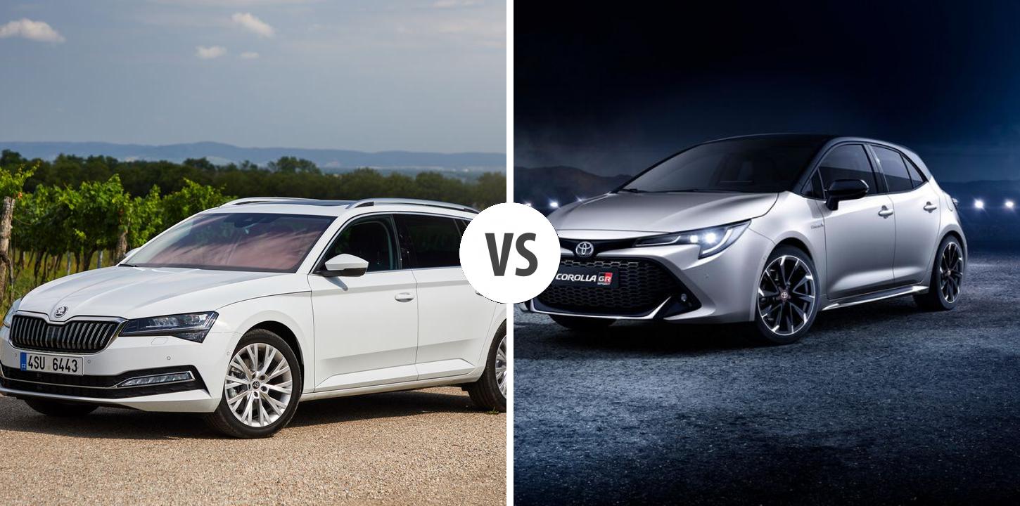 Skoda Superb Combi Vs Toyota Corolla Autovergleich Autogott De