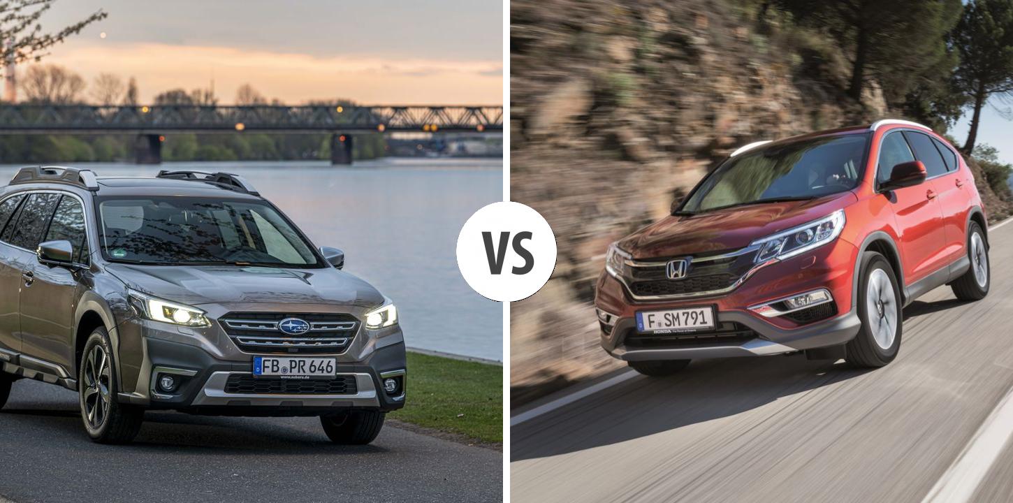 Subaru Outback VS Honda CRV Autovergleich AUTOGOTT.DE