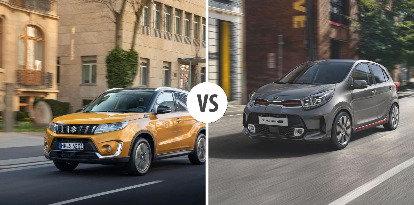 Suzuki Vitara Vs Kia Picanto Autovergleich Autogott De