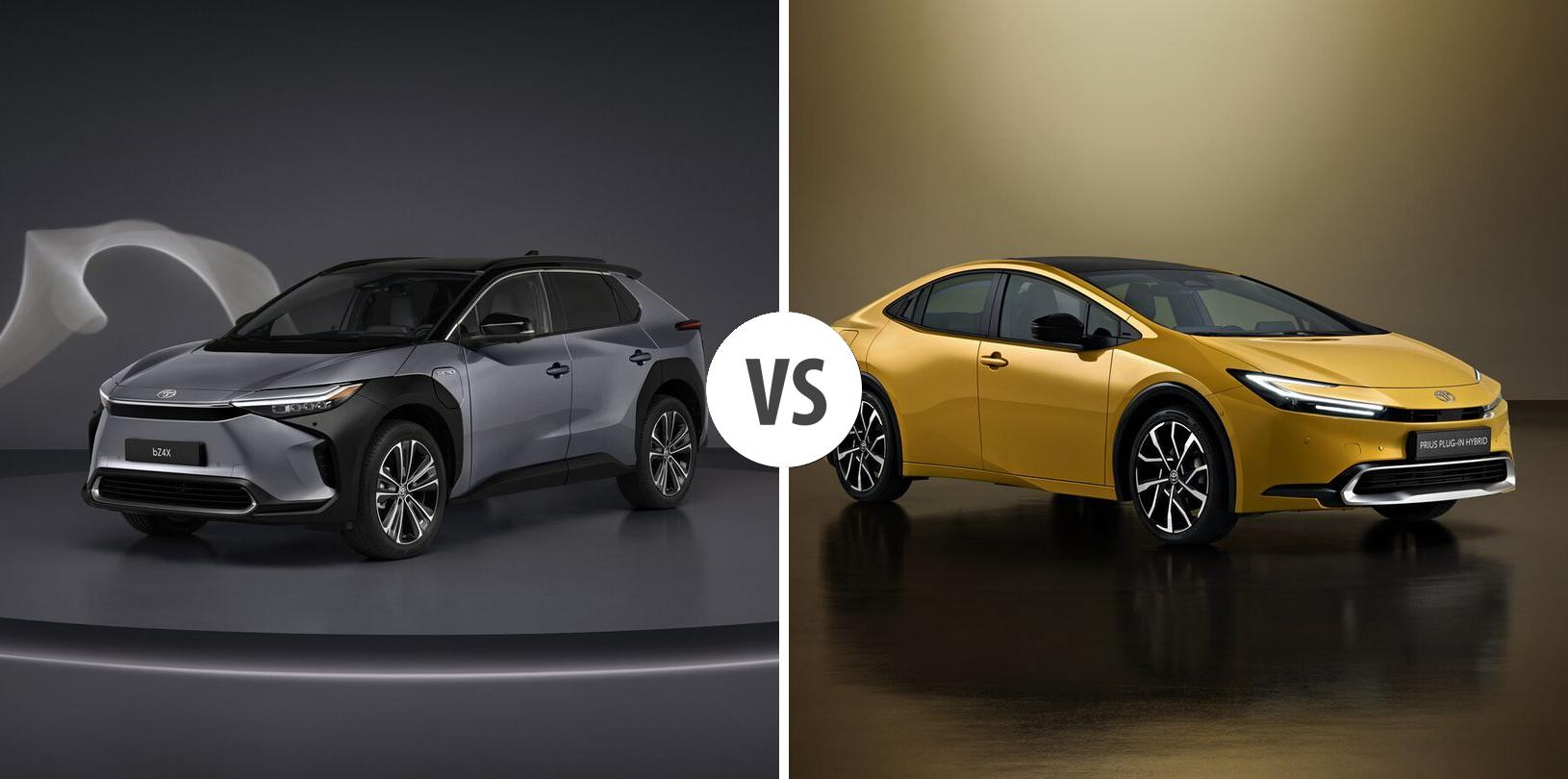 Toyota BZ4X VS Toyota Prius Autovergleich | AUTOGOTT.DE