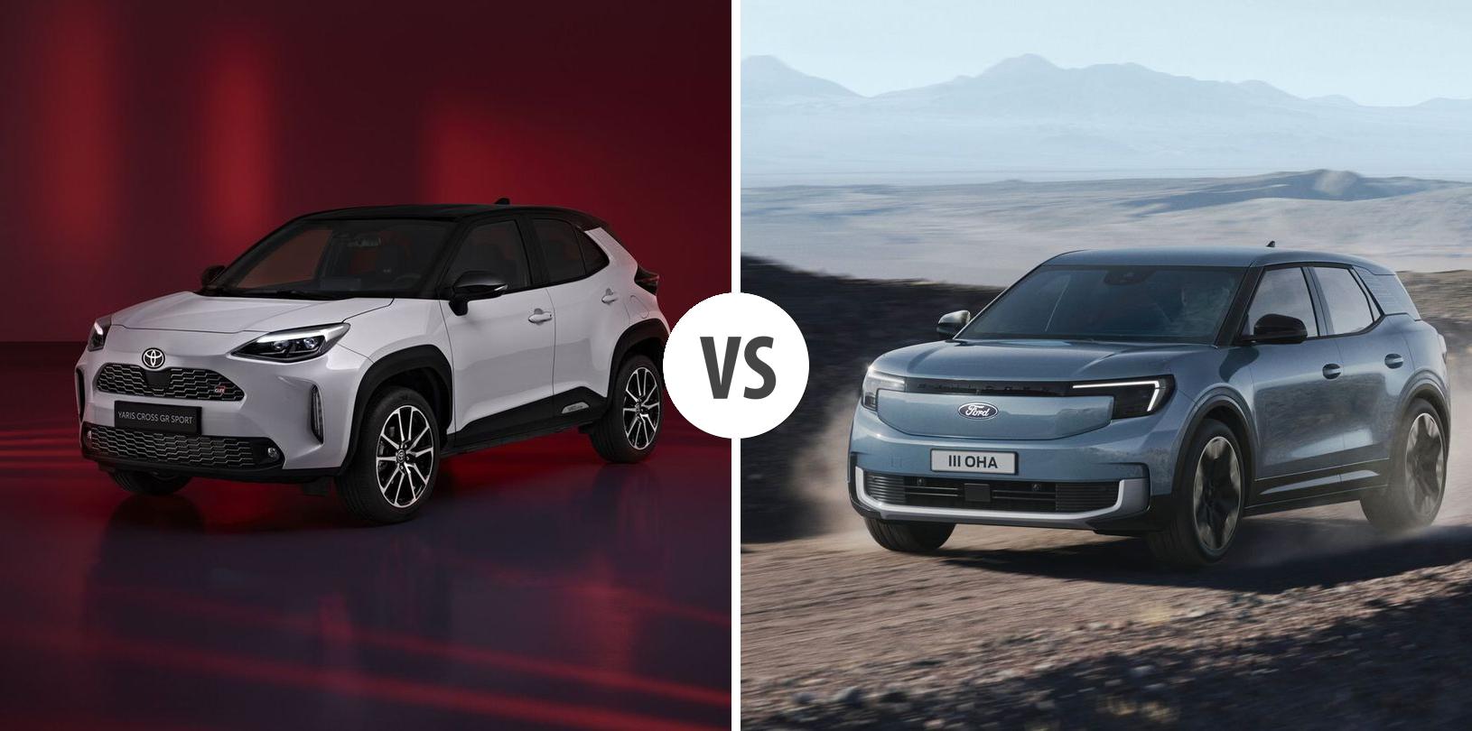 Toyota Yaris Cross VS Ford Explorer EV Autovergleich | AUTOGOTT.DE