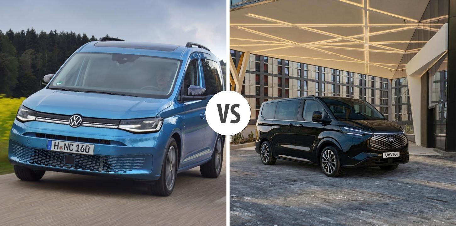 Volkswagen Caddy Vs Ford Tourneo Custom Autovergleich Autogott De