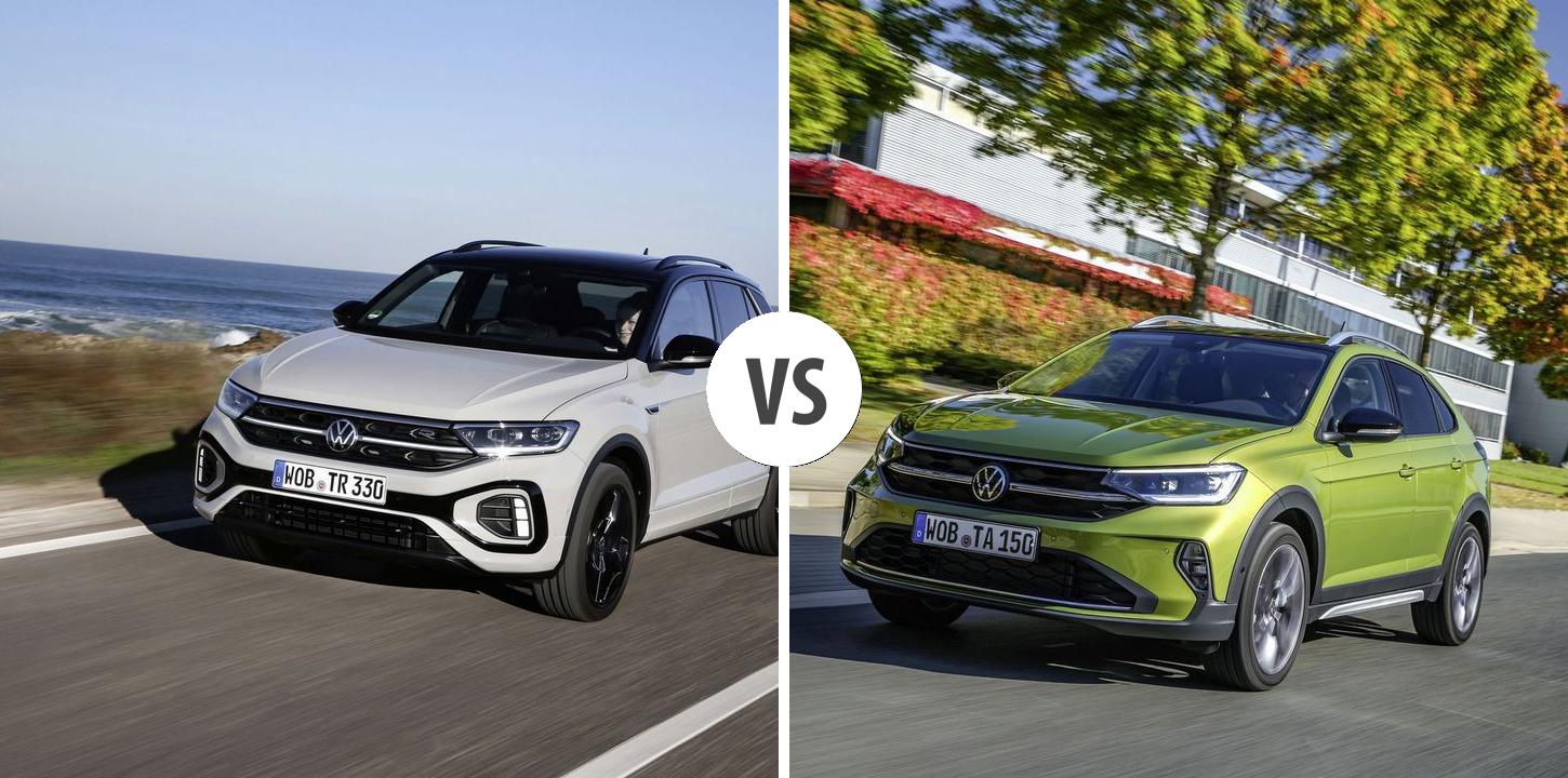 Volkswagen T-Roc VS Volkswagen Taigo Autovergleich | AUTOGOTT.DE